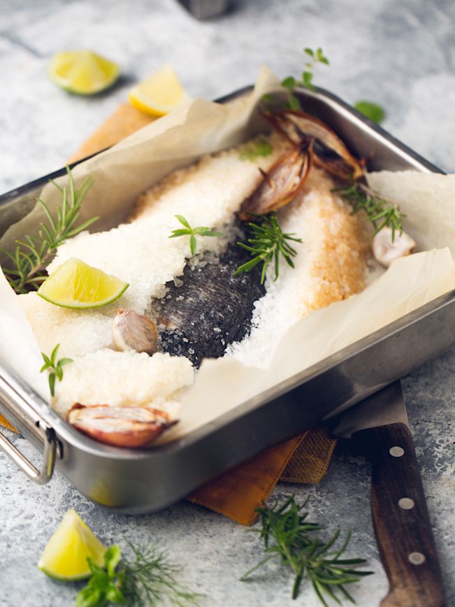Dorade in der Salzkruste Rezept1 Dorade in der Salzkruste Rezept1