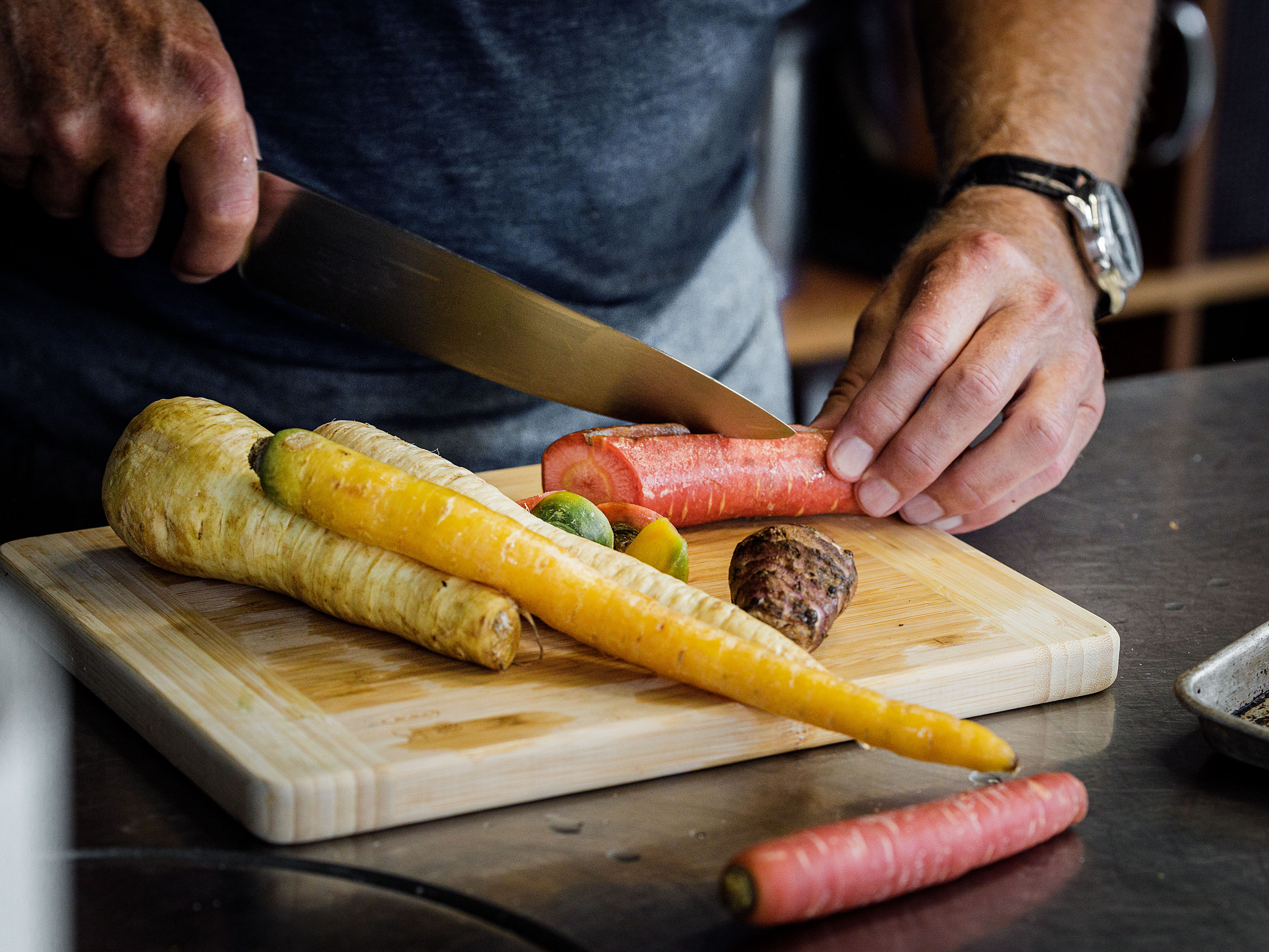 Pata negra mit Röstgemüse HOMEMADE