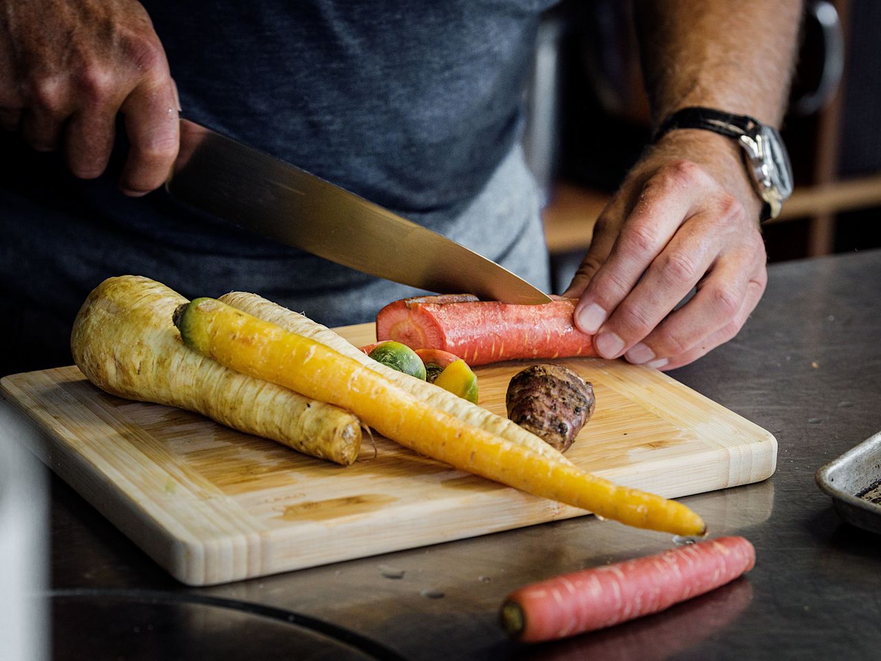 Pata negra mit Röstgemüse HOMEMADE