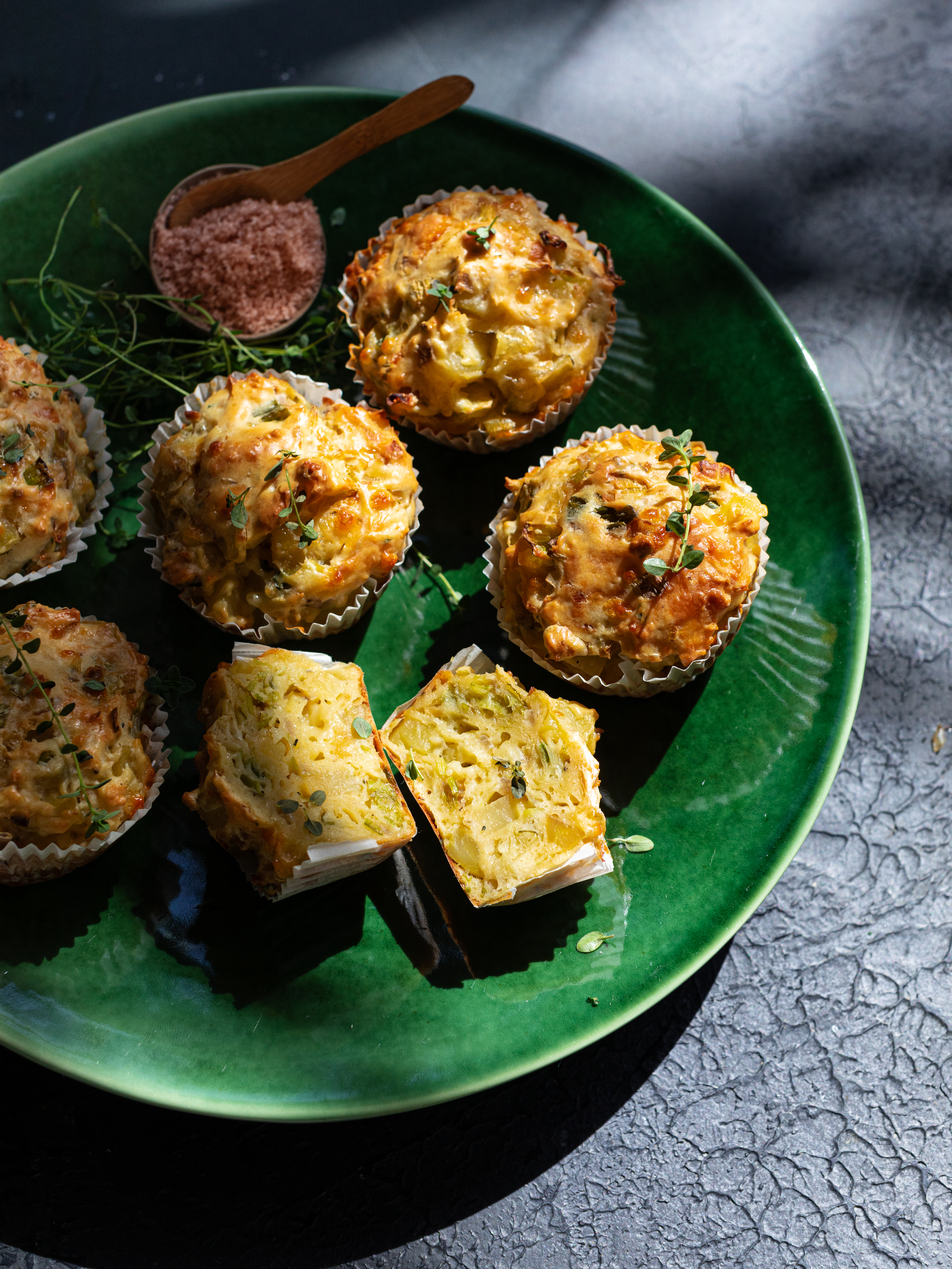 Kartoffel-Lauch-Muffins Rezept 6