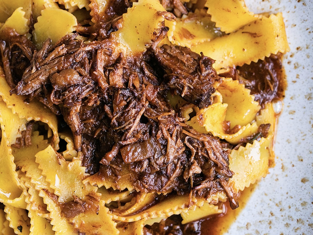 Schritt 4: Pasta für Ragu di Manzo kochen und serviere