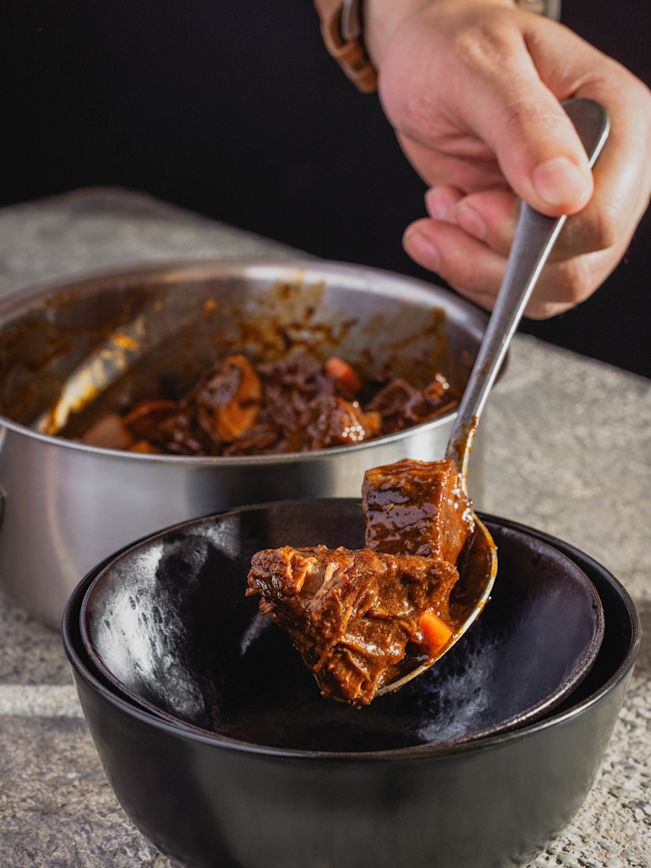 Rindsvoressen vom runden Mocken Rezept Rindsvoressen vom runden Mocken Rezept