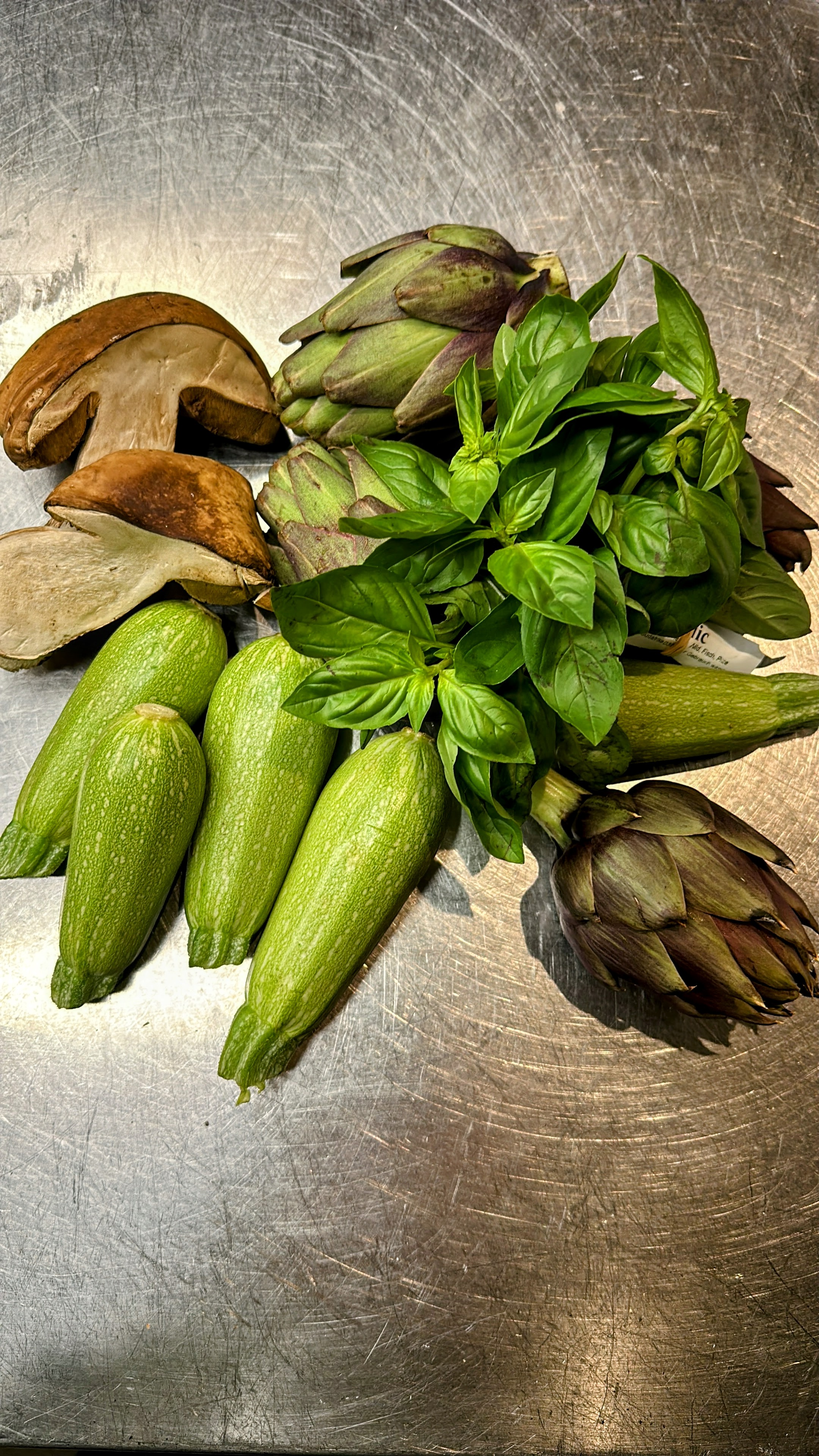 Busiate mit Artischocken und Zucchini Rezept 2