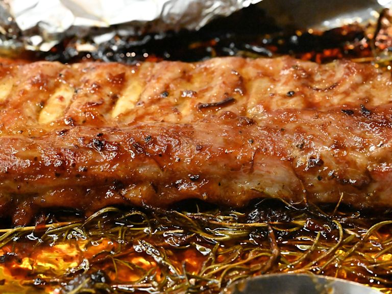 Schritt 1: Zubereitung der Spareribs Schritt 1: Zubereitung der Spareribs