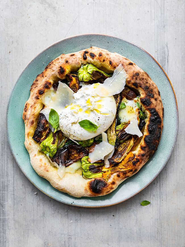 Pizza Zucchini Bufala Basilikum Rzept1 Pizza Zucchini Bufala Basilikum Rzept1