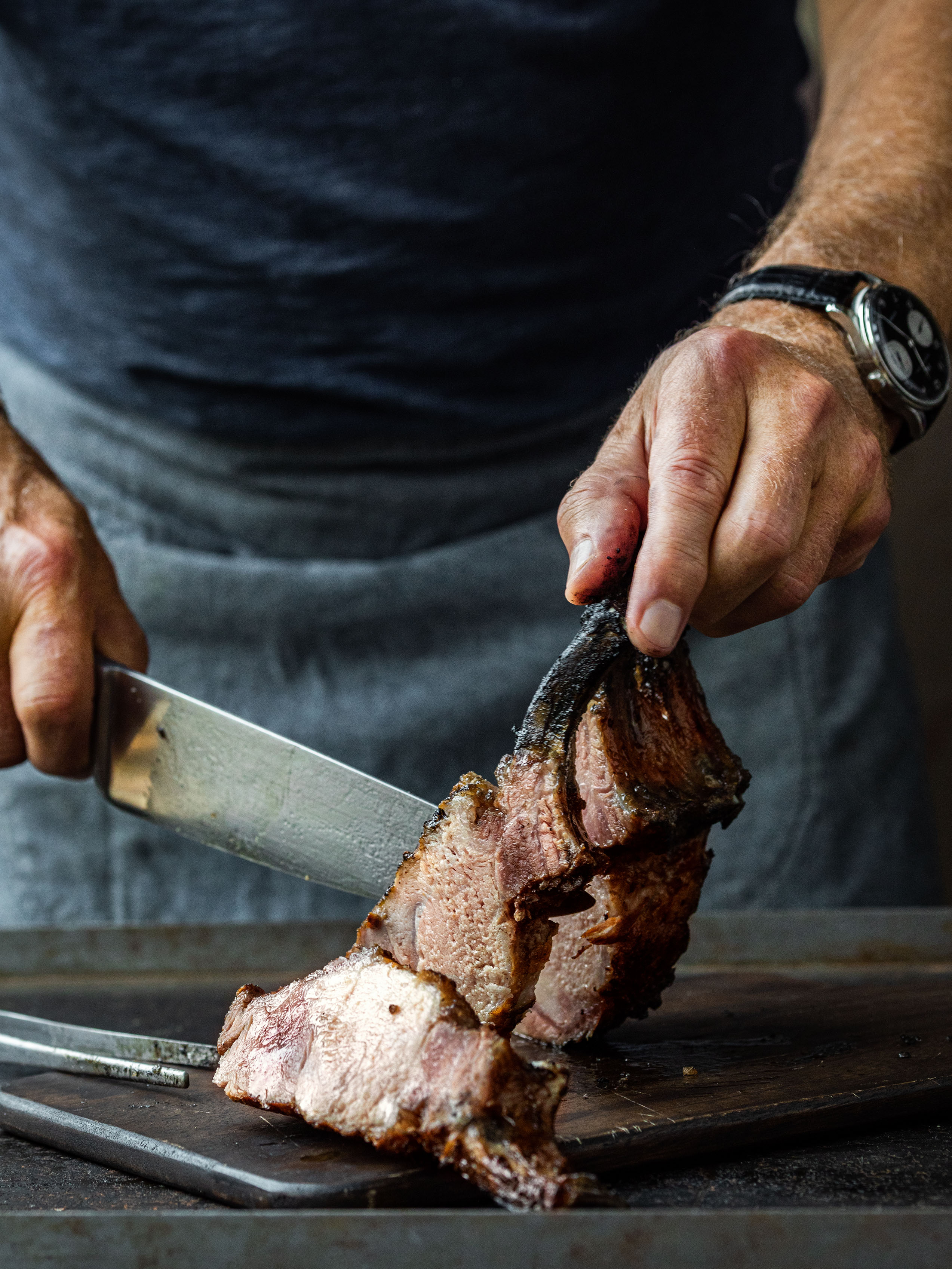 Pata negra Rücken mit Röstgemüse Rezept 2