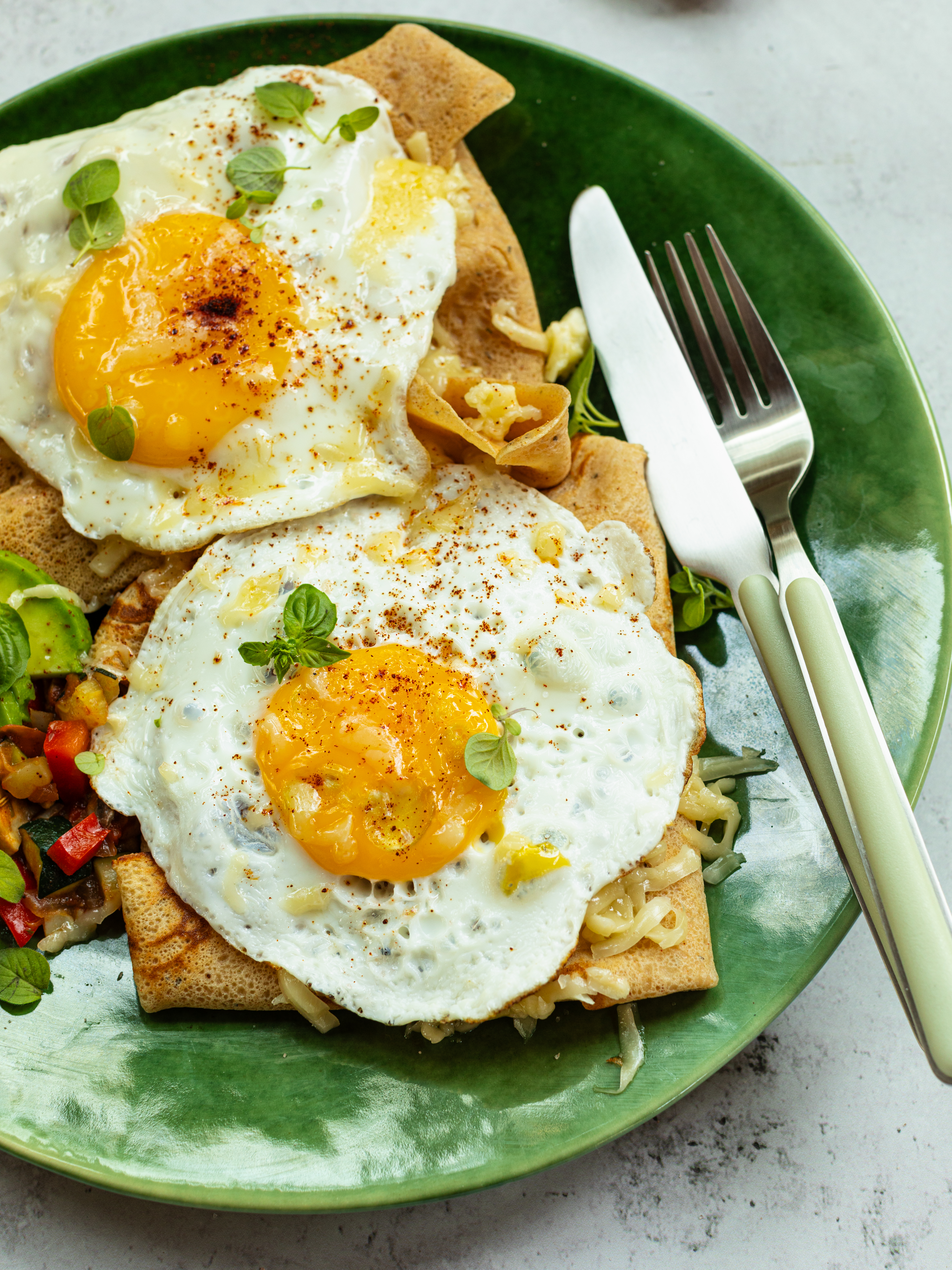 Herzhafte Frühstücks-Crêpes Rezept 2