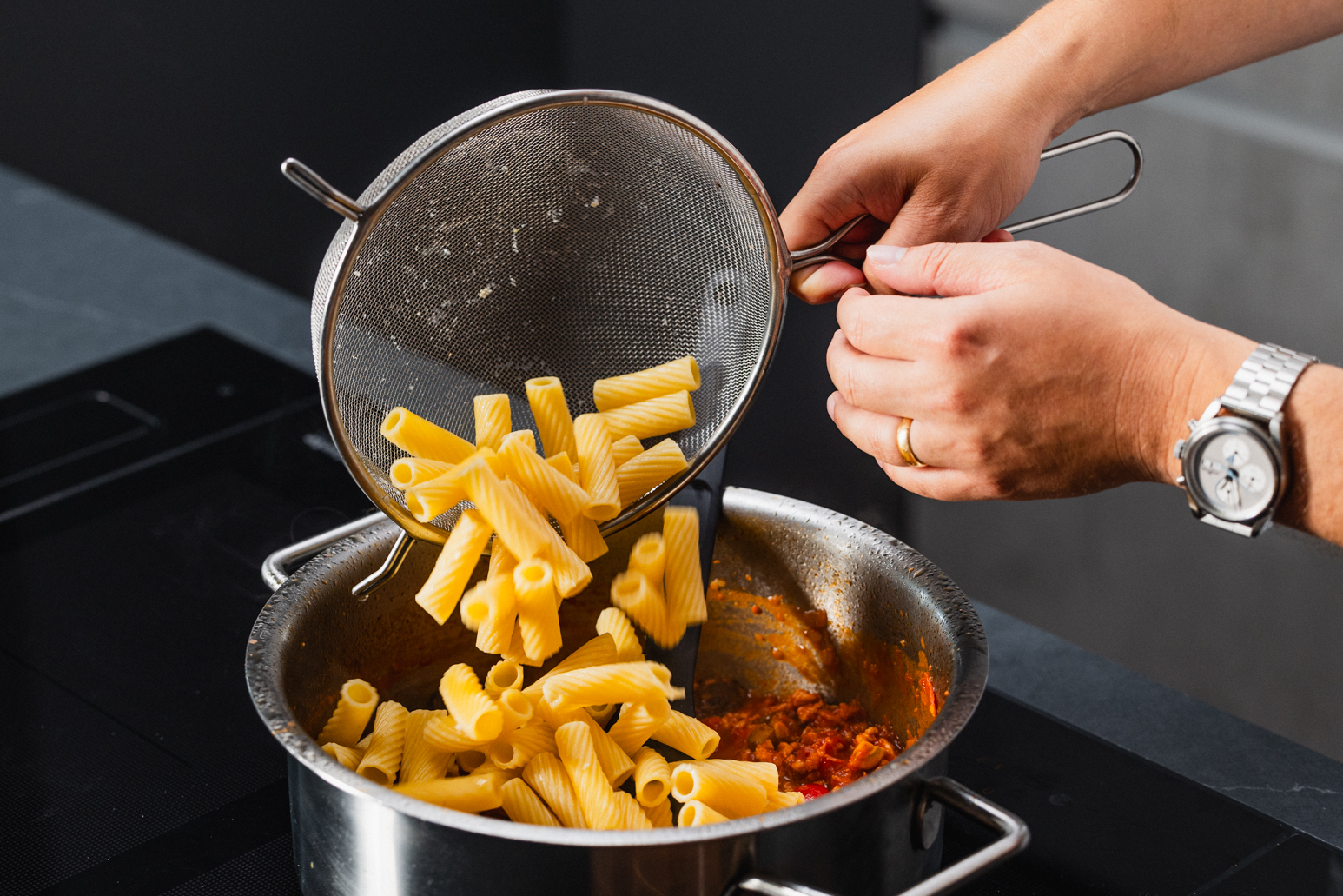 Schritt 4: Pasta kochen