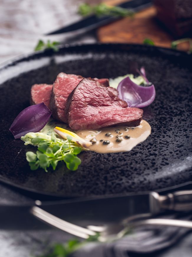 Rindsfilet «Sous Vide» mit Pfeffersauce Rezepte 1 Rindsfilet «Sous Vide» mit Pfeffersauce Rezepte 1