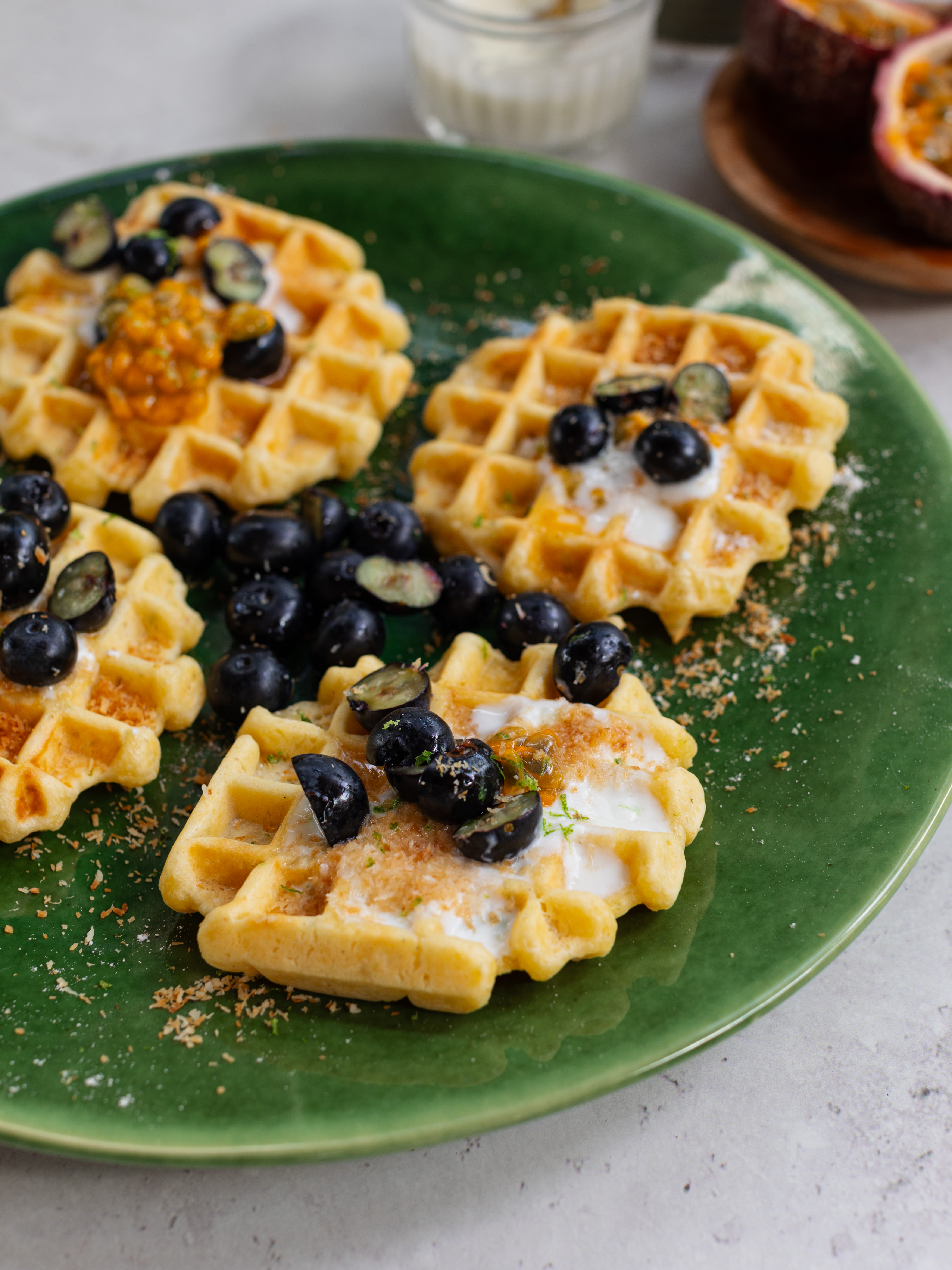 Kokos-Limetten-Waffeln Rezept 8