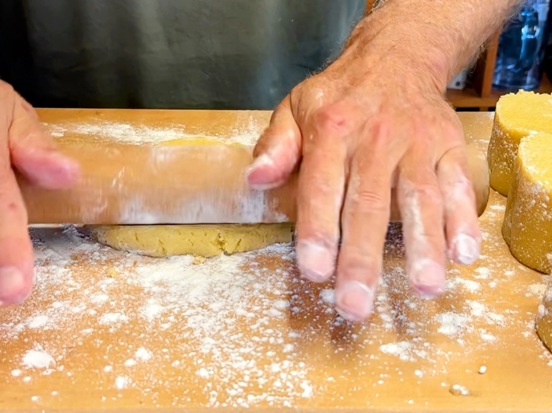 Schritt 3: Torta della Nonna zusammensetzen und backen 