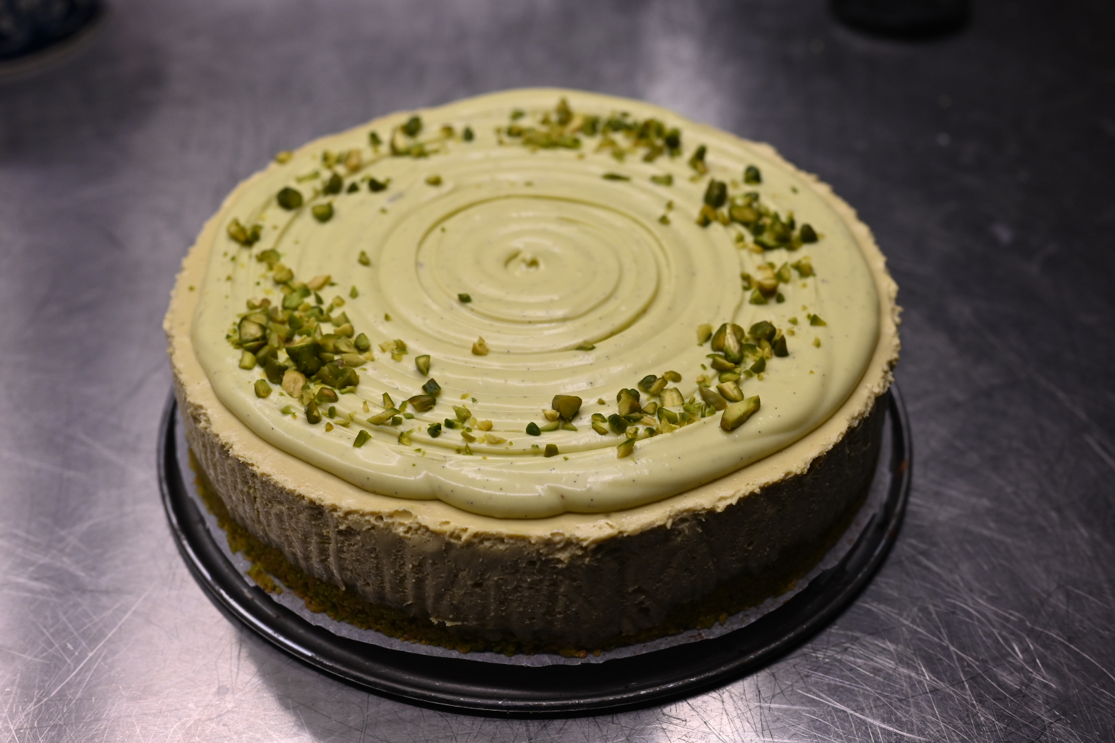 Schritt 5: Mit gehackten Pistazien bestreuen