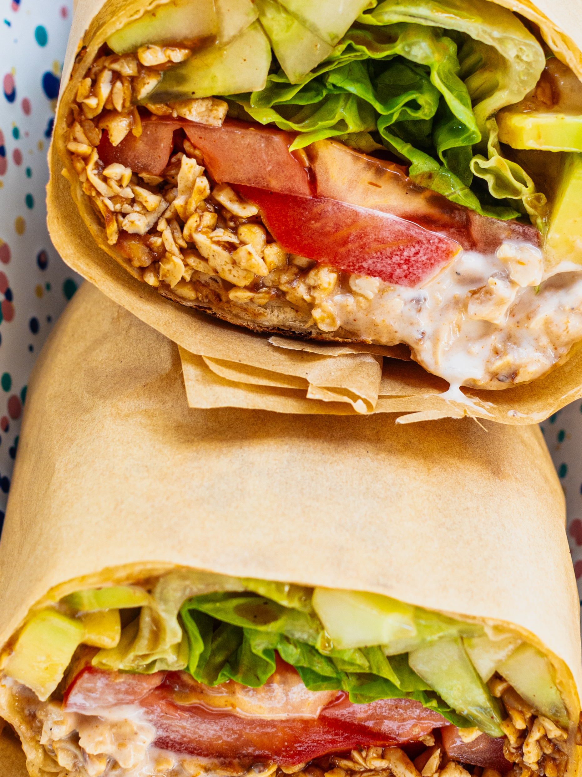 Wrap mit BBQ Tofu Rezept 3