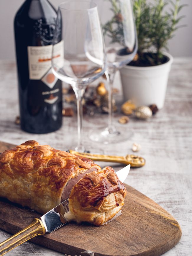 Mediterranes Schweinsfilet im Blätterteig Rezept Mediterranes Schweinsfilet im Blätterteig Rezept