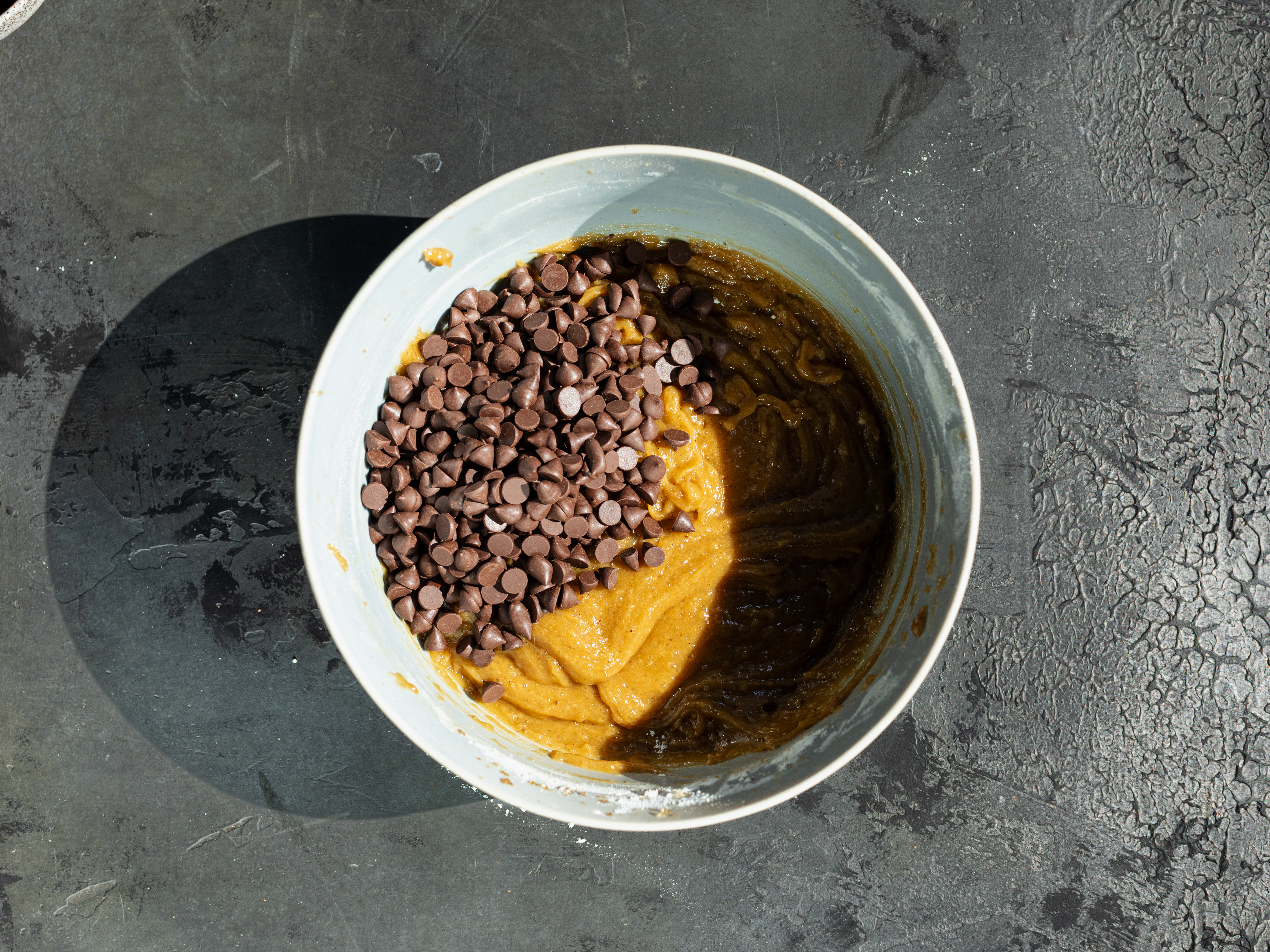 Schritt 1: Cookie-Teig für Crookie Croissant vorbereiten 
