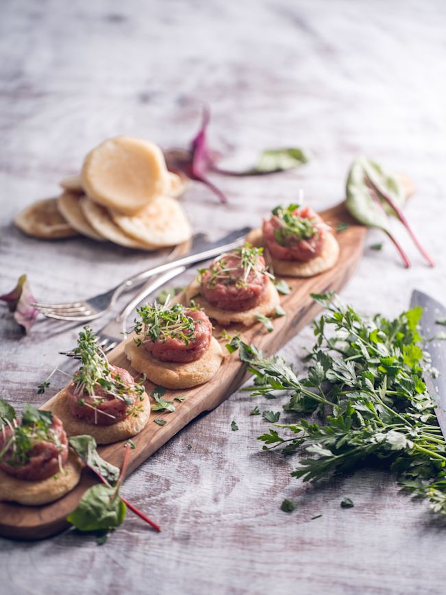 Kalbstartar mit Trüffelöl Rezept1 Kalbstartar mit Trüffelöl Rezept1
