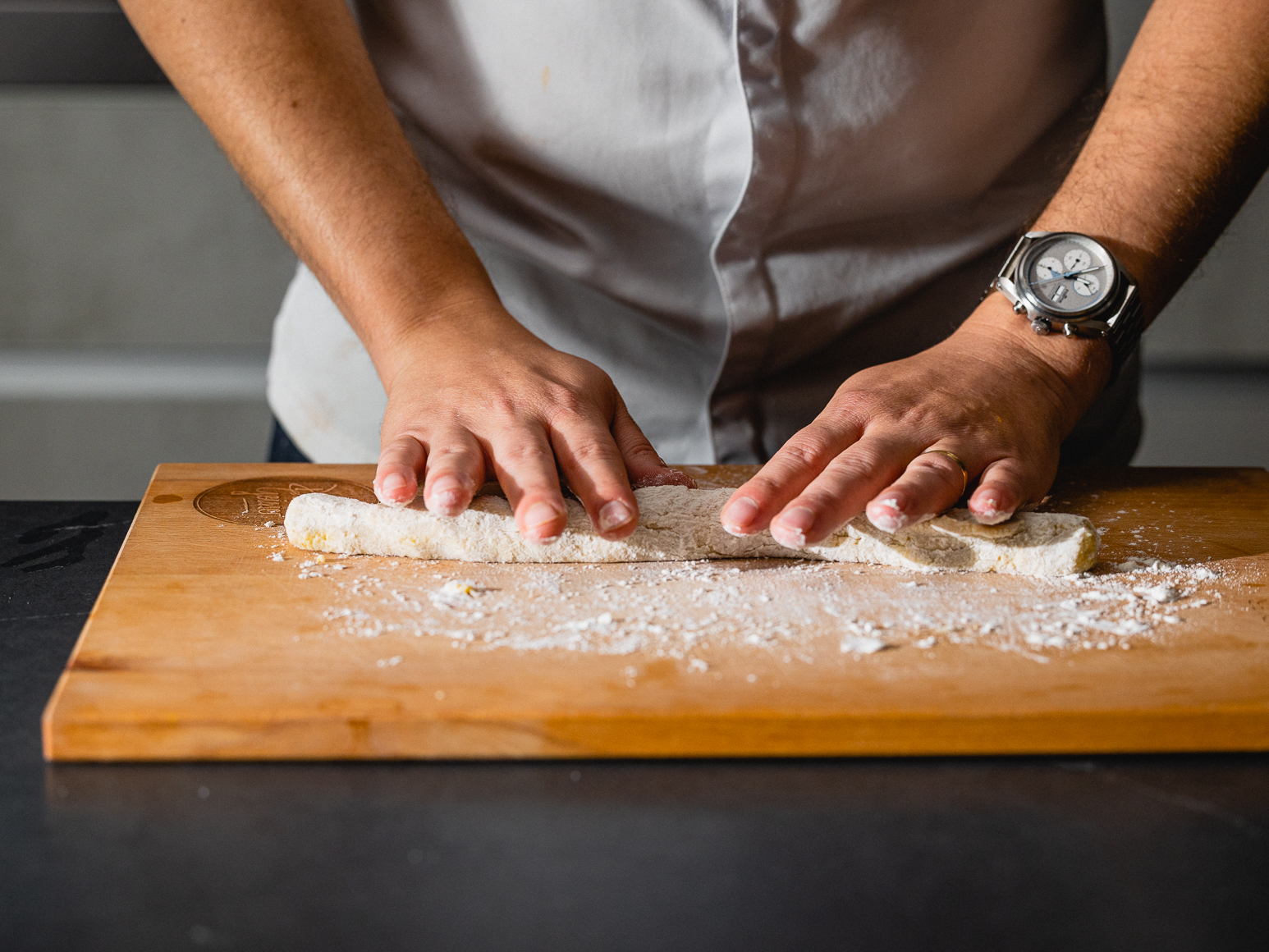 Schritt 2: Polenta Gnocchi formen und kochen