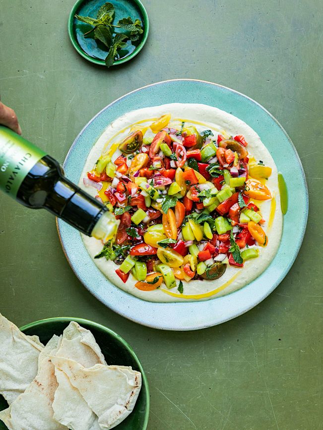 Israelischer Salat Rezept  Israelischer Salat Rezept