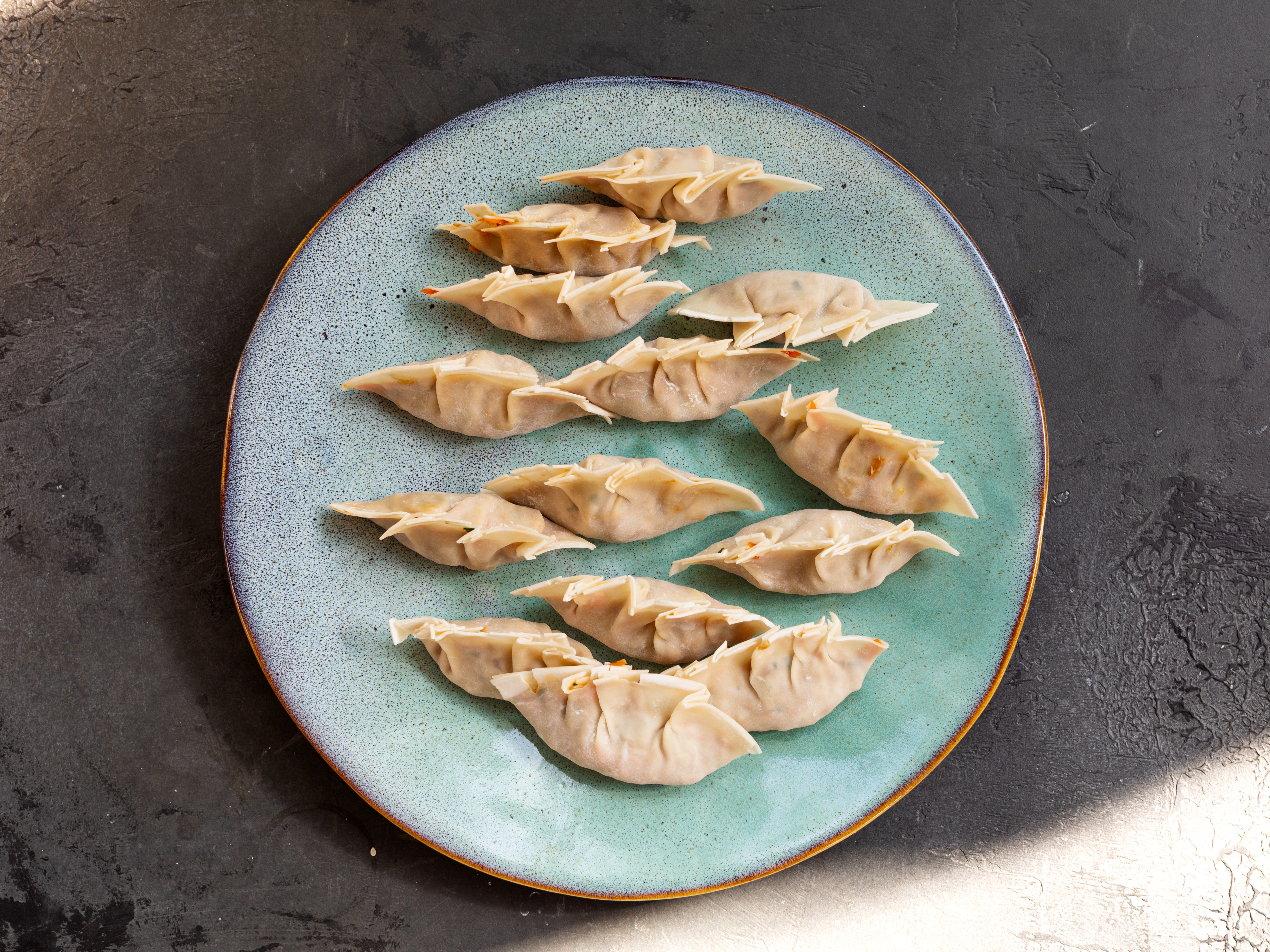 Scchritt 3: Gyoza füllen