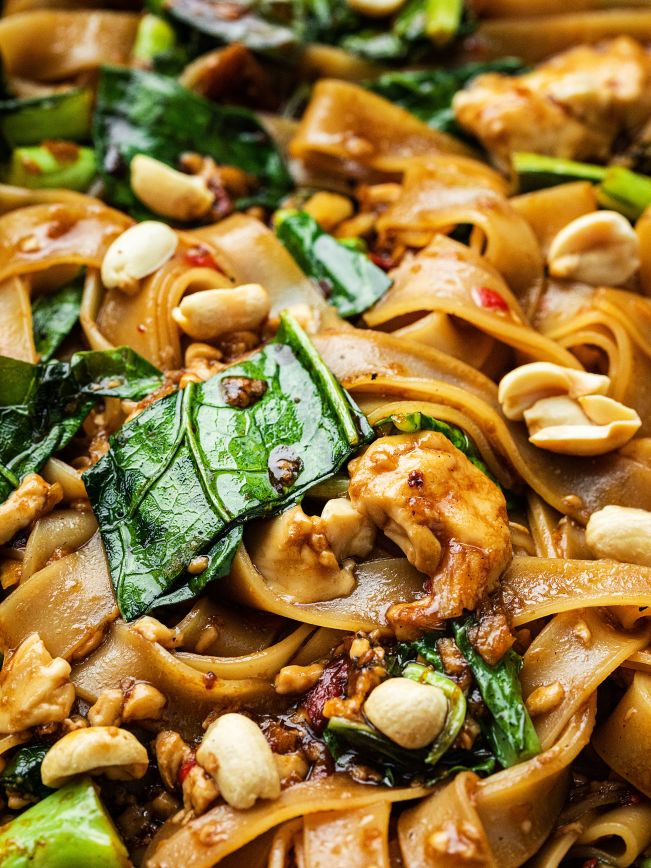 Pad Kee Mao - Drunken Noodles Rezept