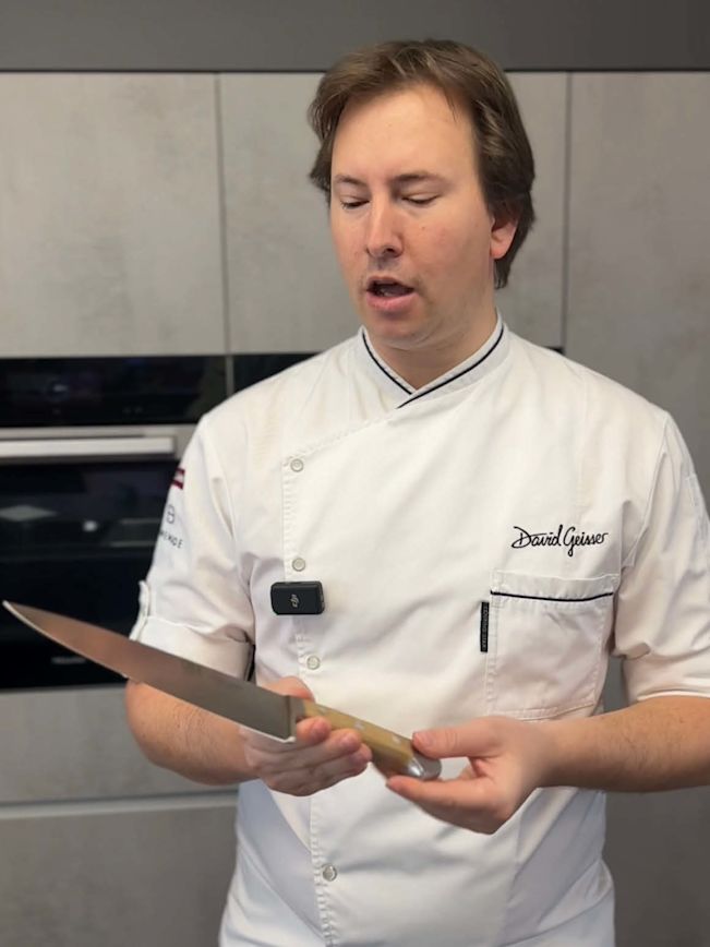 David Geisser erklärt, was ein gutes Messer ausmacht David Geisser erklärt, was ein gutes Messer ausmacht