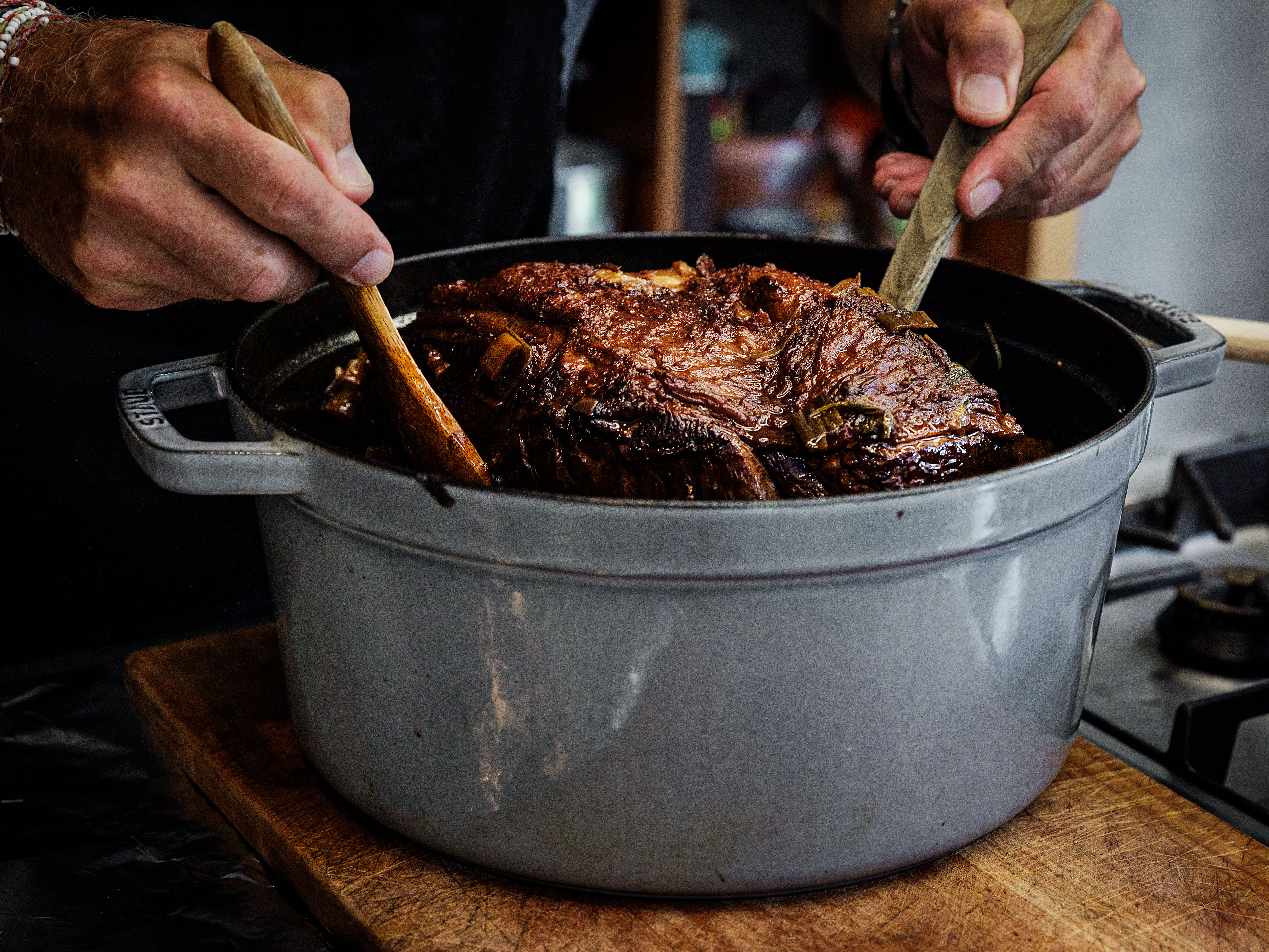 Schritt 2: Braten für Brasato all'Amarone schmoren 