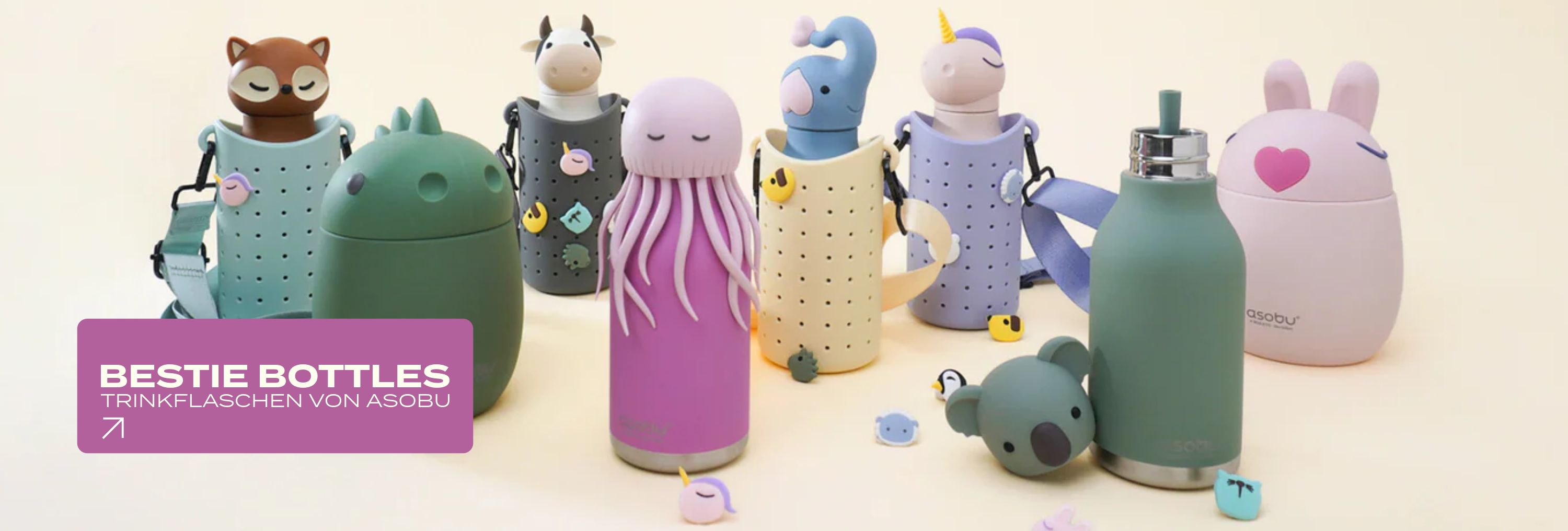 Bestie Bottles - Trinkflaschen von Asobu Bestie Bottles - Trinkflaschen von Asobu