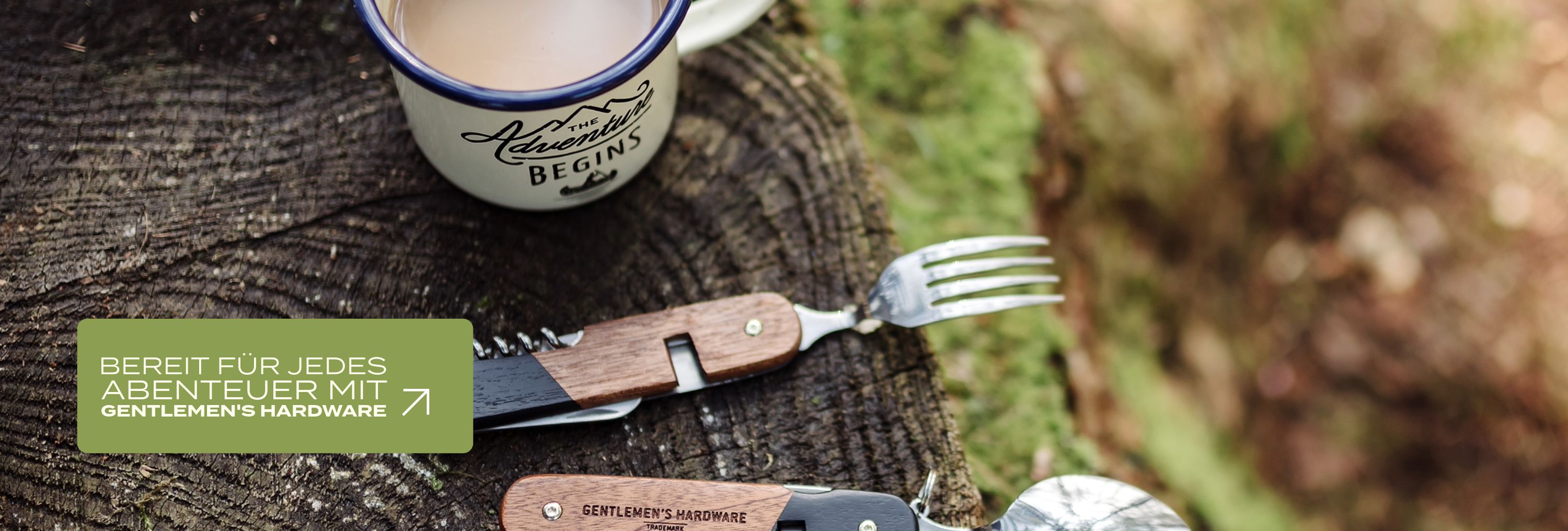 Bereit für jedes Abenteuer mit Gentlemen's Hardware!