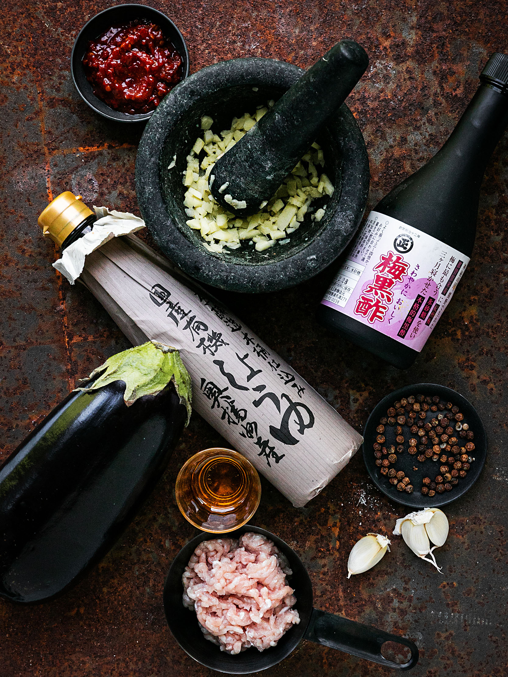 Sichuan geschmorte Auberginen Rezept 4