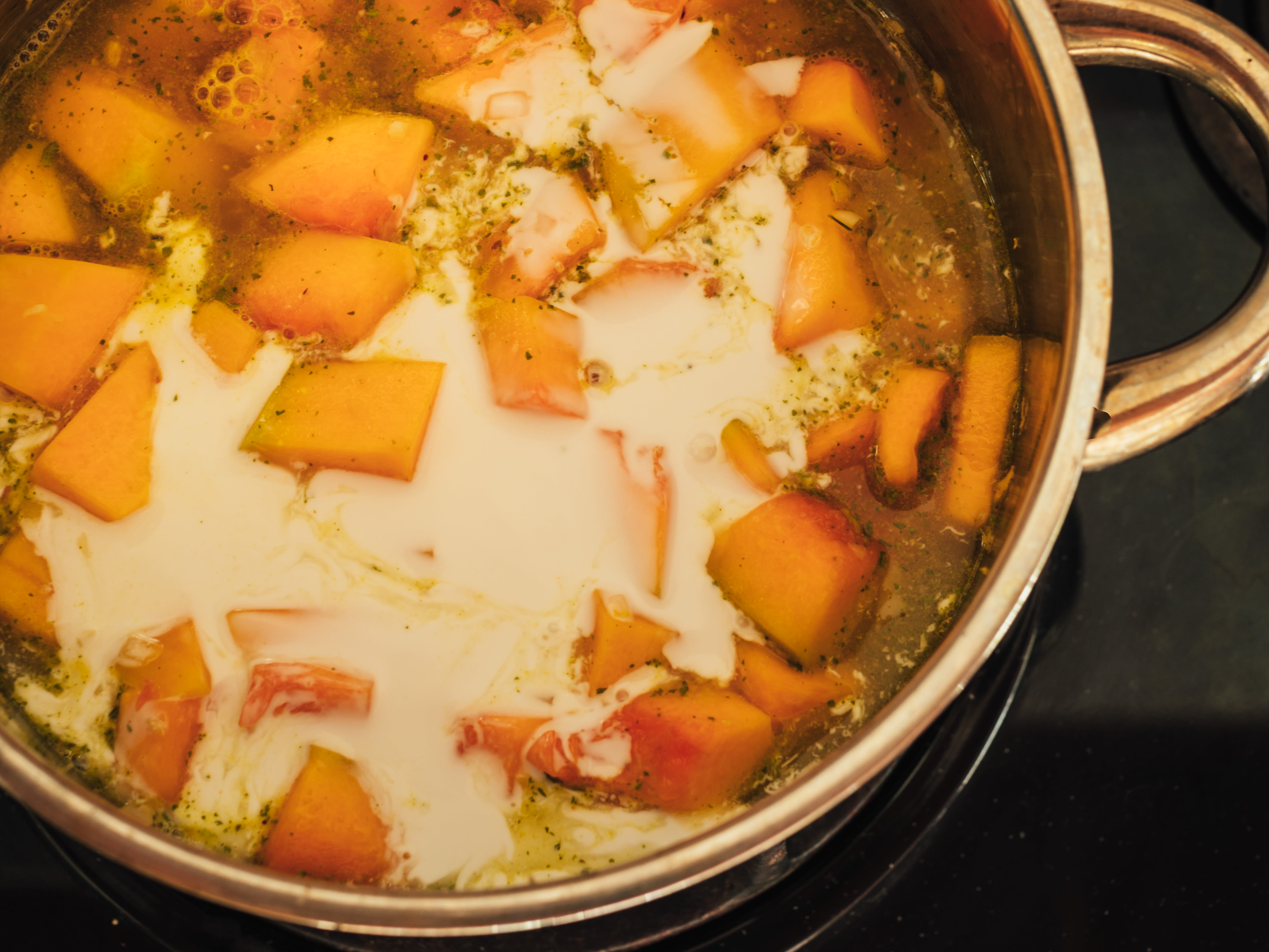 Schritt 2: Suppe kochen und pürieren