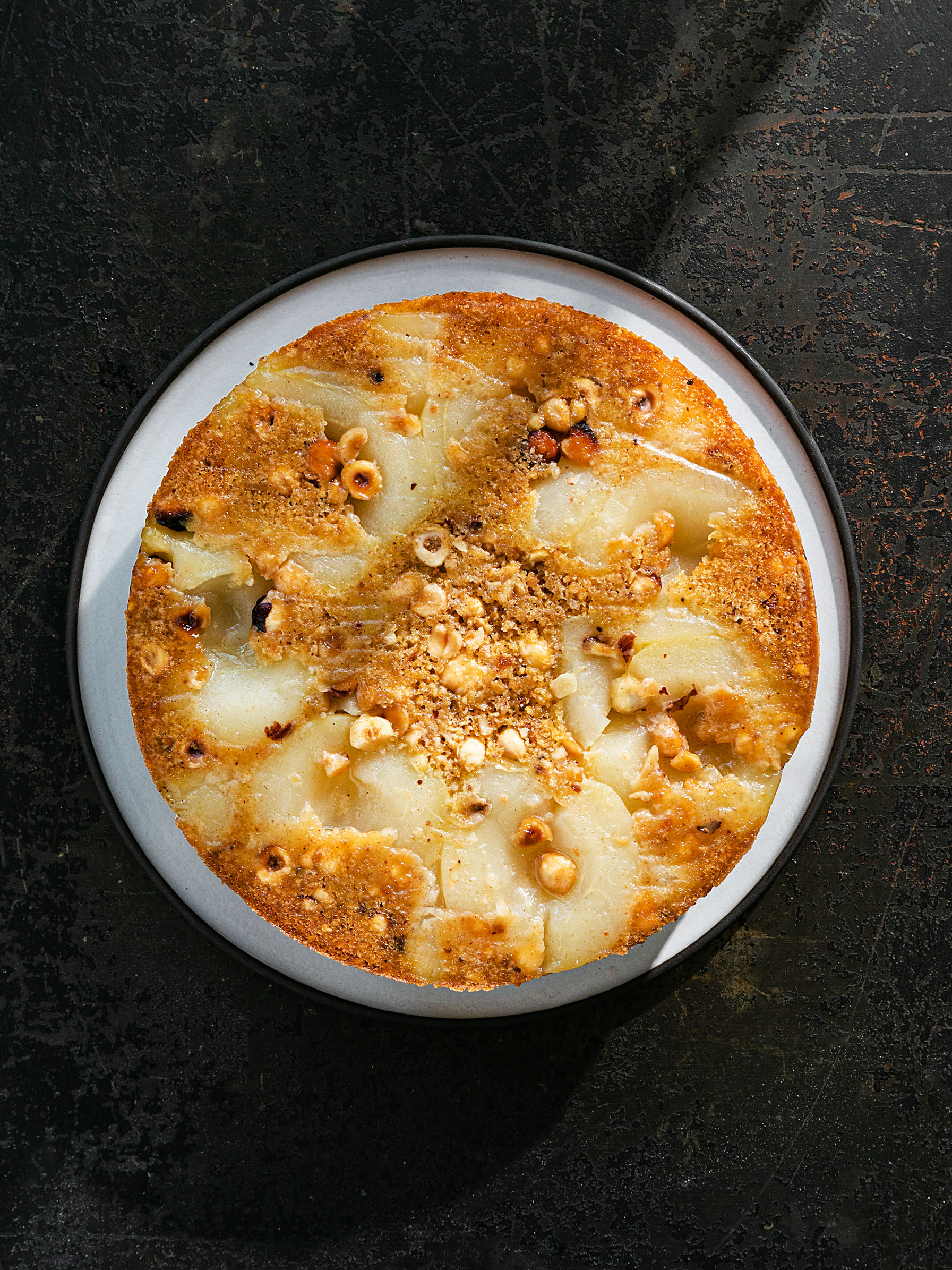 Birnen-Ingwer Haselnuss Kuchen Rezept 2