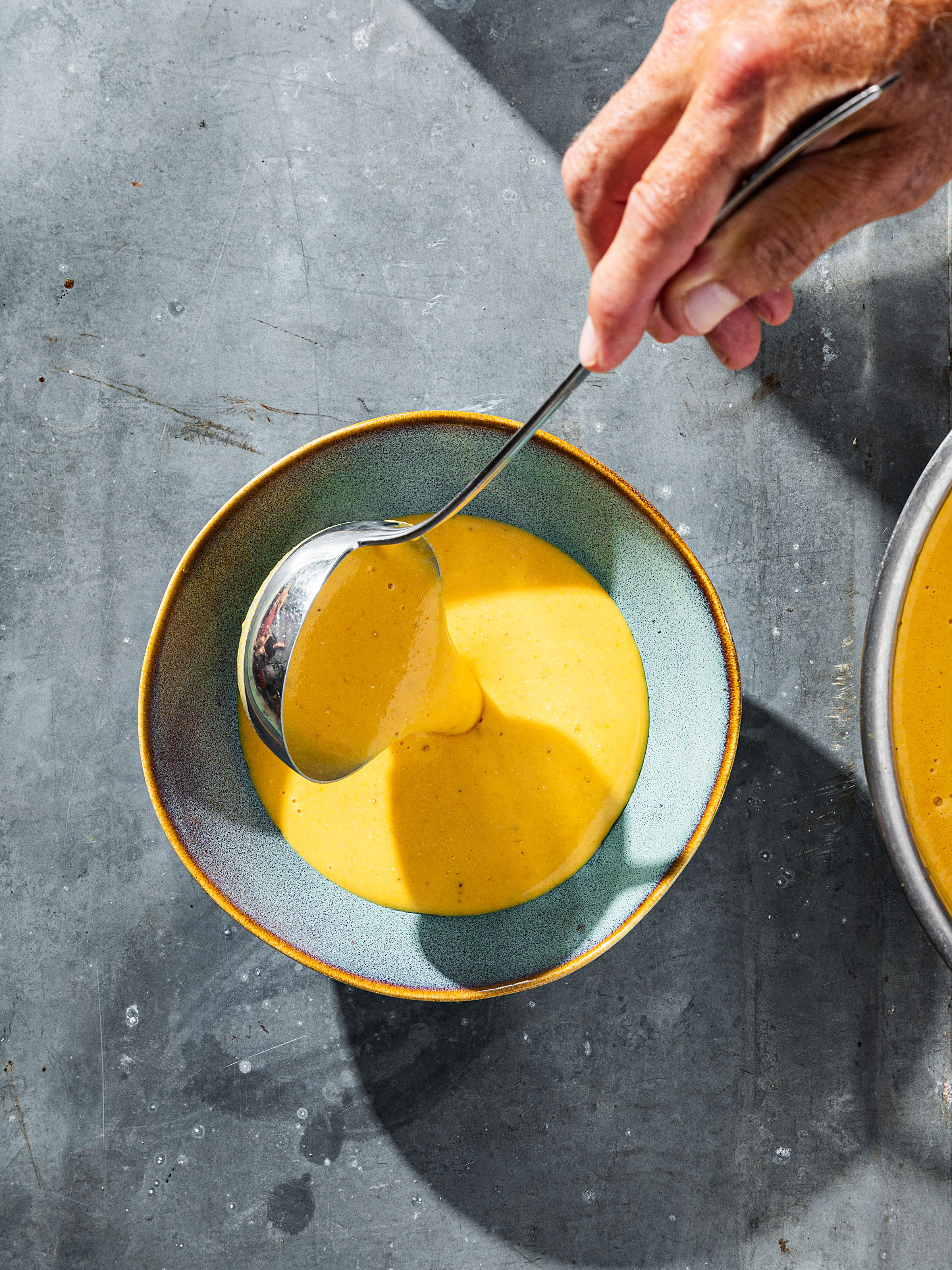 Kürbis-Mascarpone-Suppe mit Absinth Rezept 4