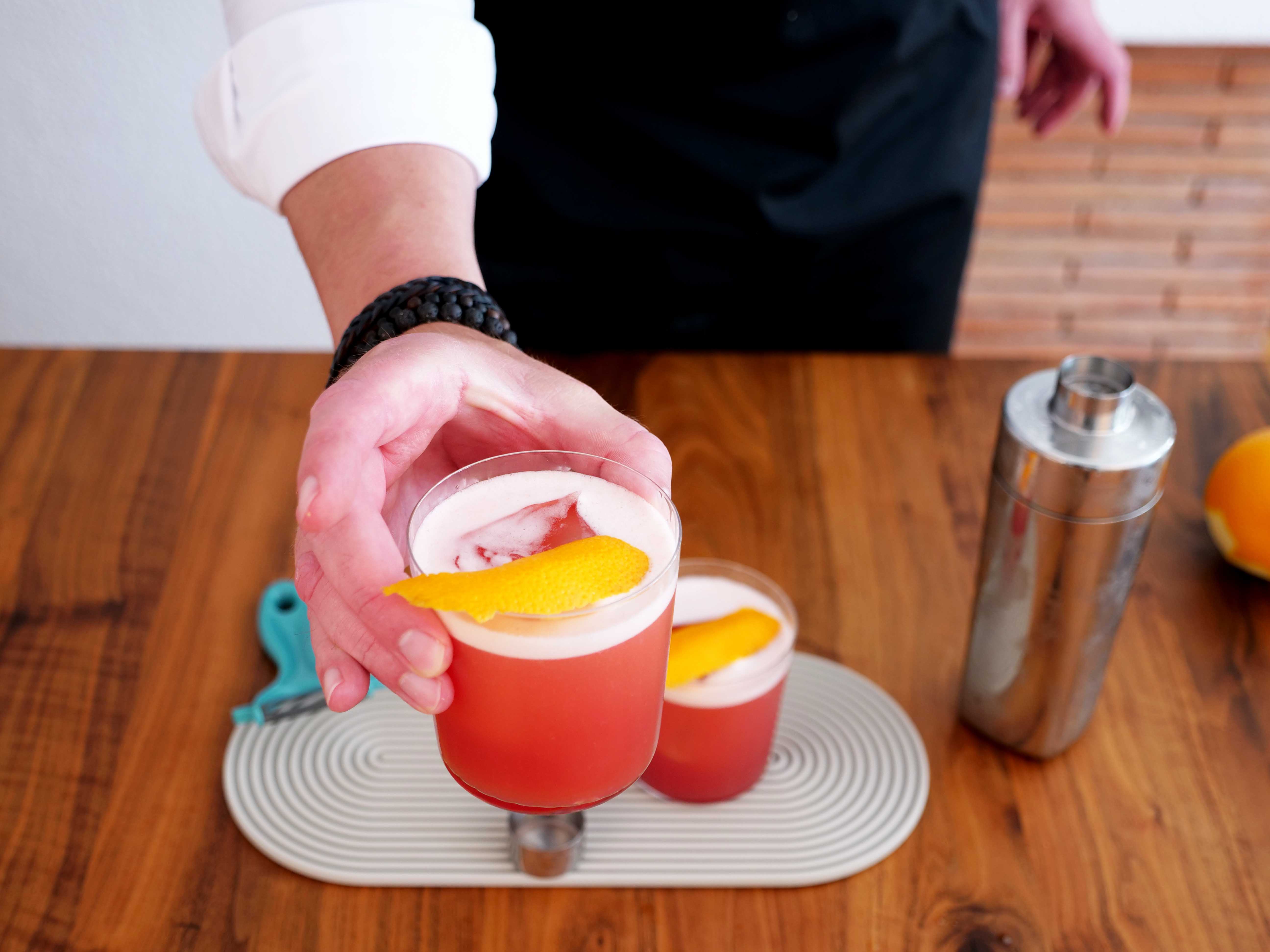 6. Garnieren & servieren