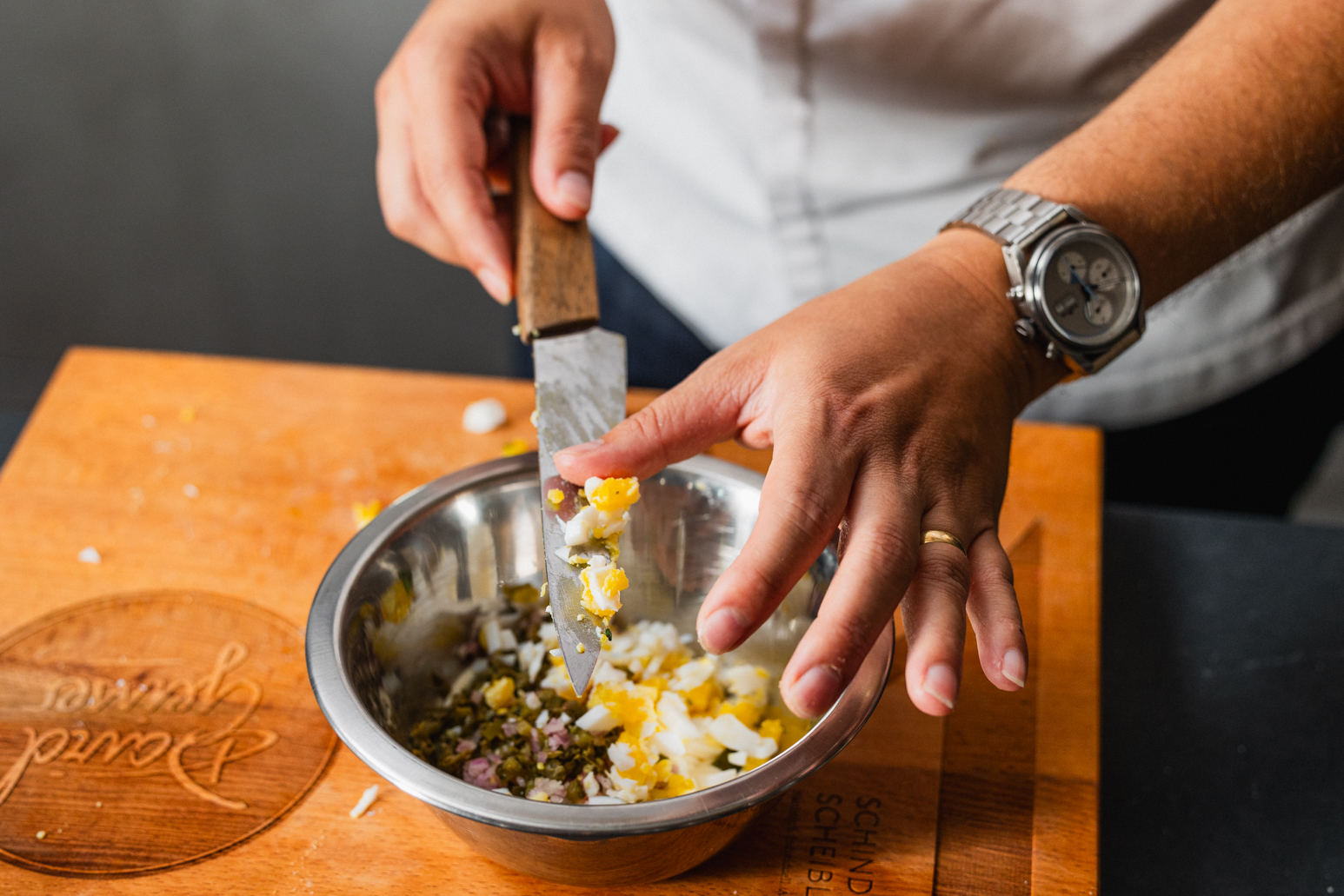 Schritt 3: Sauce Tartare zubereiten