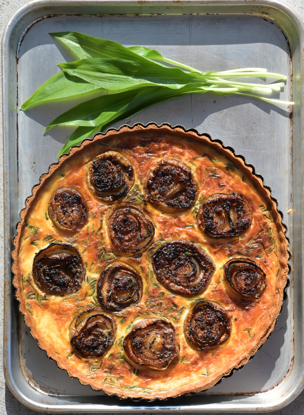 Zwiebel-Tarte Rezept