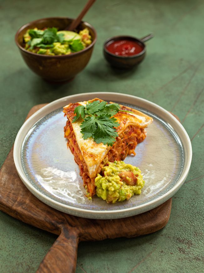 Mexikanische Tortilla Lasagne Rezept Mexikanische Tortilla Lasagne Rezept