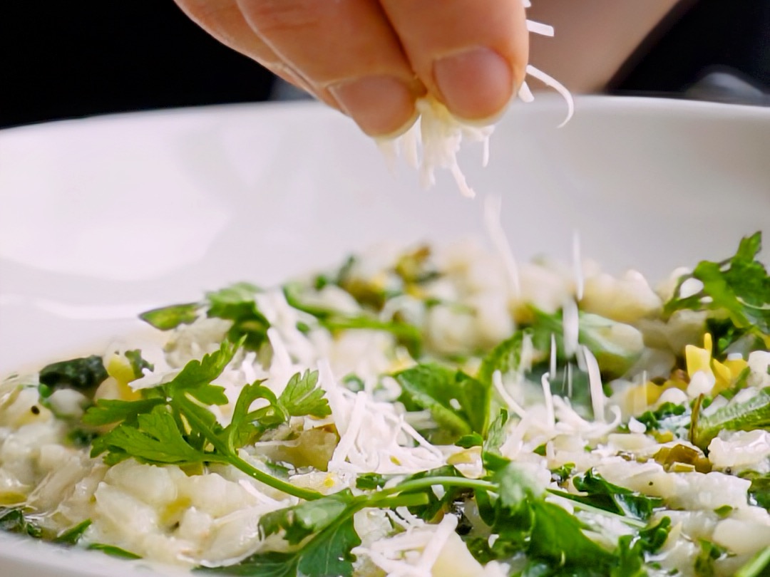 Schritt 3: Risotto Verdissimo anrichten