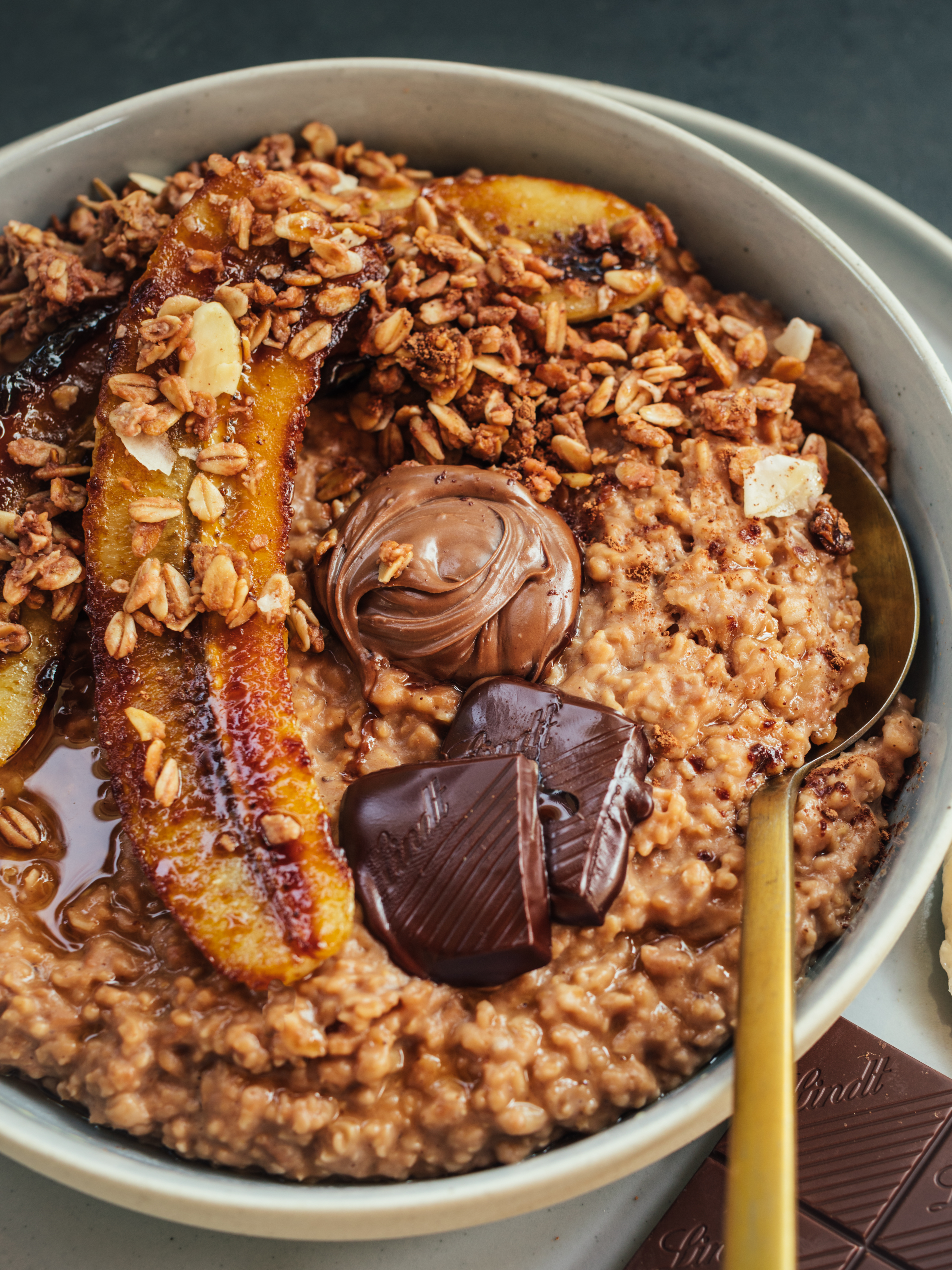 Schoko-Banane Porridge Rezept 11