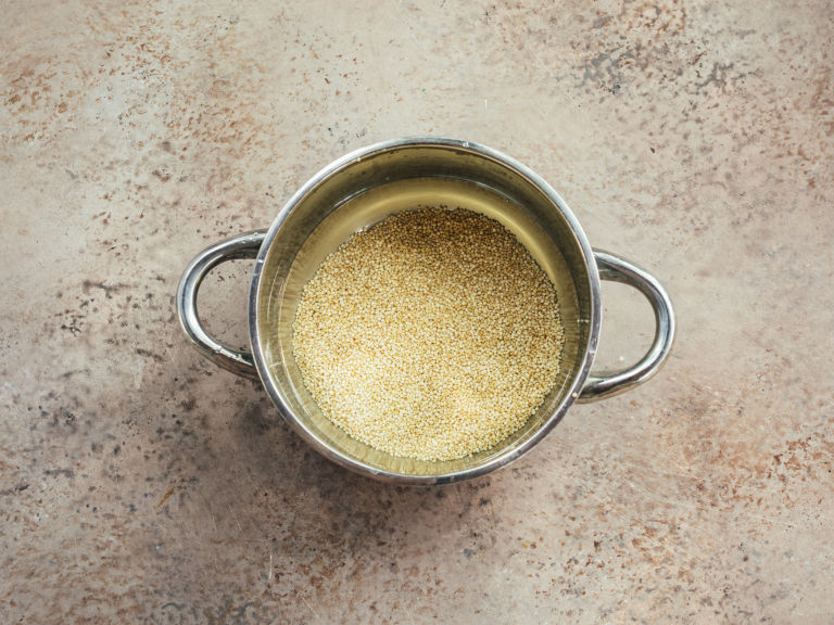 Schritt 1: Porridge für Tropical Quinoa Porridge zubereiten