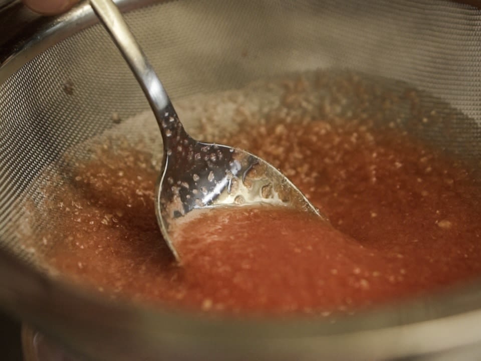 Schritt 1: Granita für Wassermelonen-Granita mit Ingwersirup zubereiten 