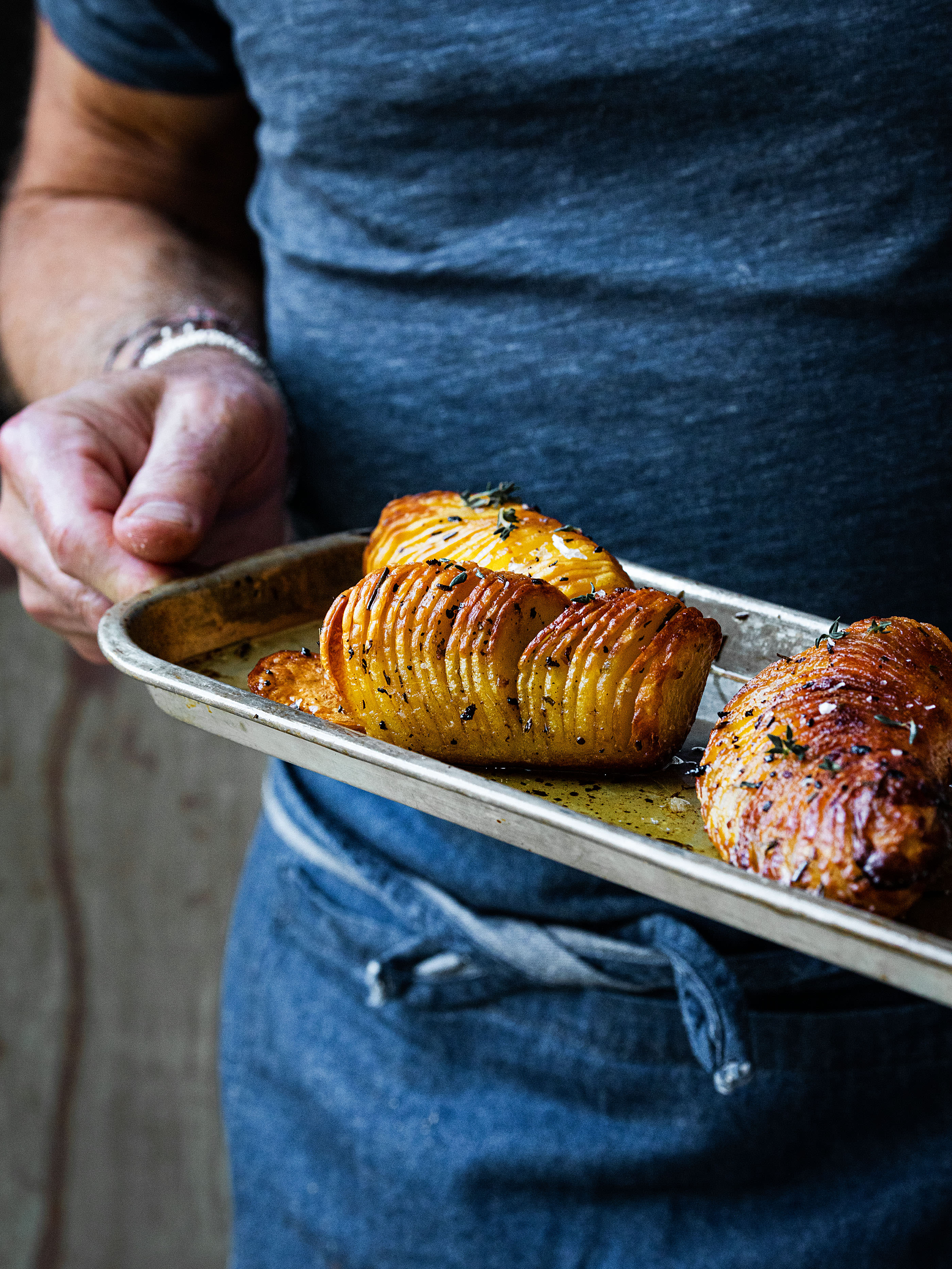 Rezept Hasselback-Potatos