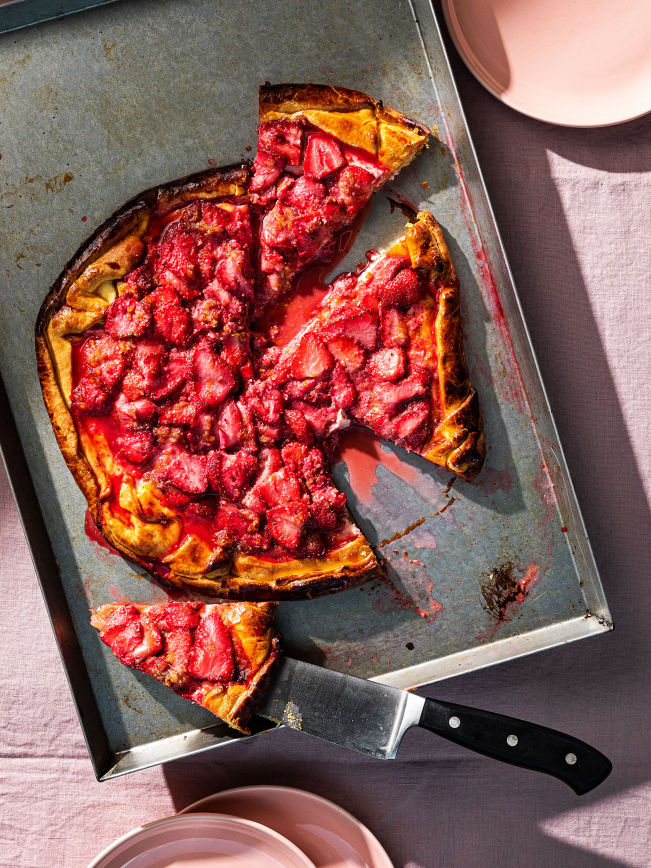 Rezept Vanille Haselnuss Erdbeeren Galette Rezept Rezept Vanille Haselnuss Erdbeeren Galette Rezept