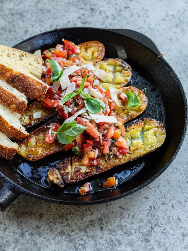 Geröstete Zucchetti Rezept Geröstete Zucchetti Rezept