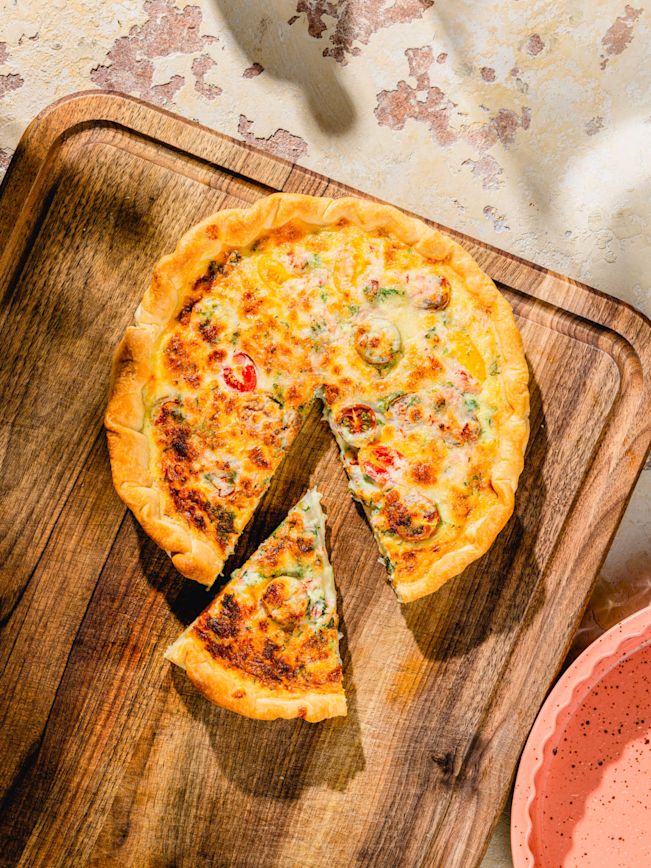 Quiche mit Spargeln und Cherrytomaten Rezept Quiche mit Spargeln und Cherrytomaten Rezept