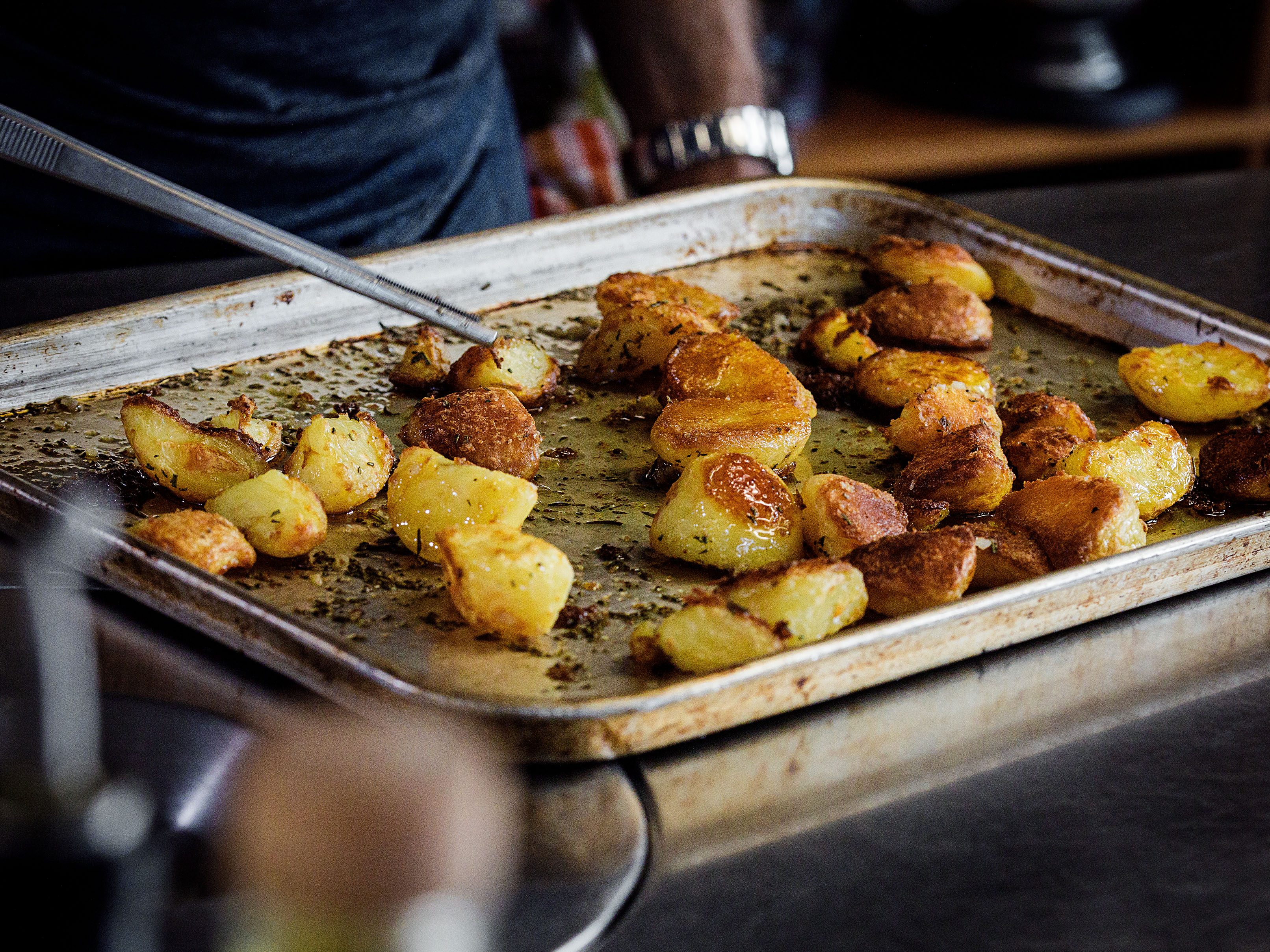 Schritt 3: Kartoffeln rösten