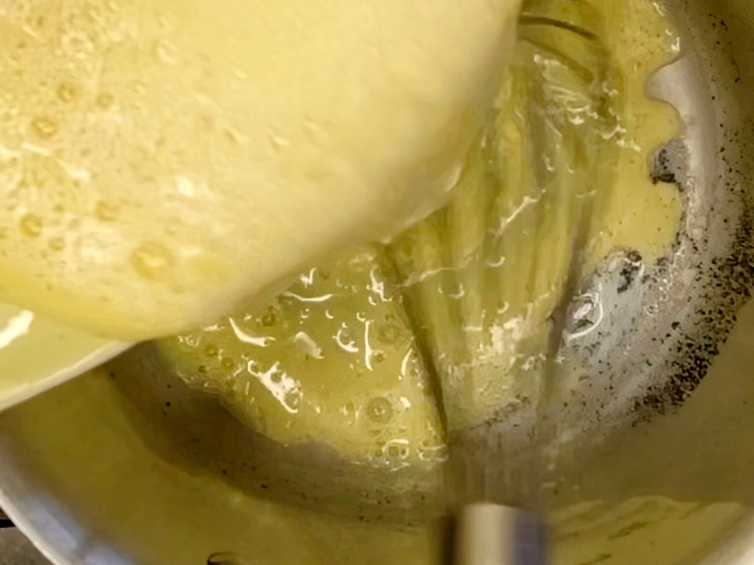 Schritt 1: Crème pâtissière für Galette des Roi zubereiten 