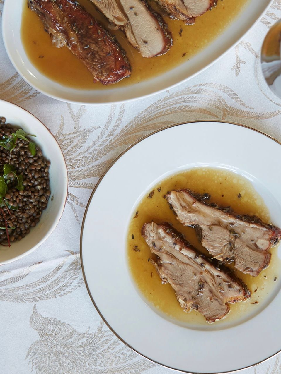 Geschmorte Kalbsbrust mit Lavendel und tasmanischem Pfeffer Rezept 2