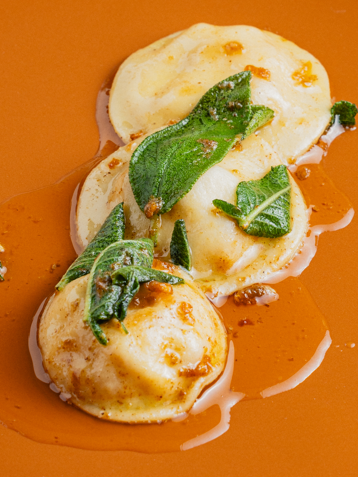 Kürbis-Ravioli an Salbeibutter Rezept 2