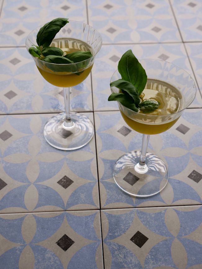 Basil Smash Wermut - Rezept Basil Smash Wermut - Rezept