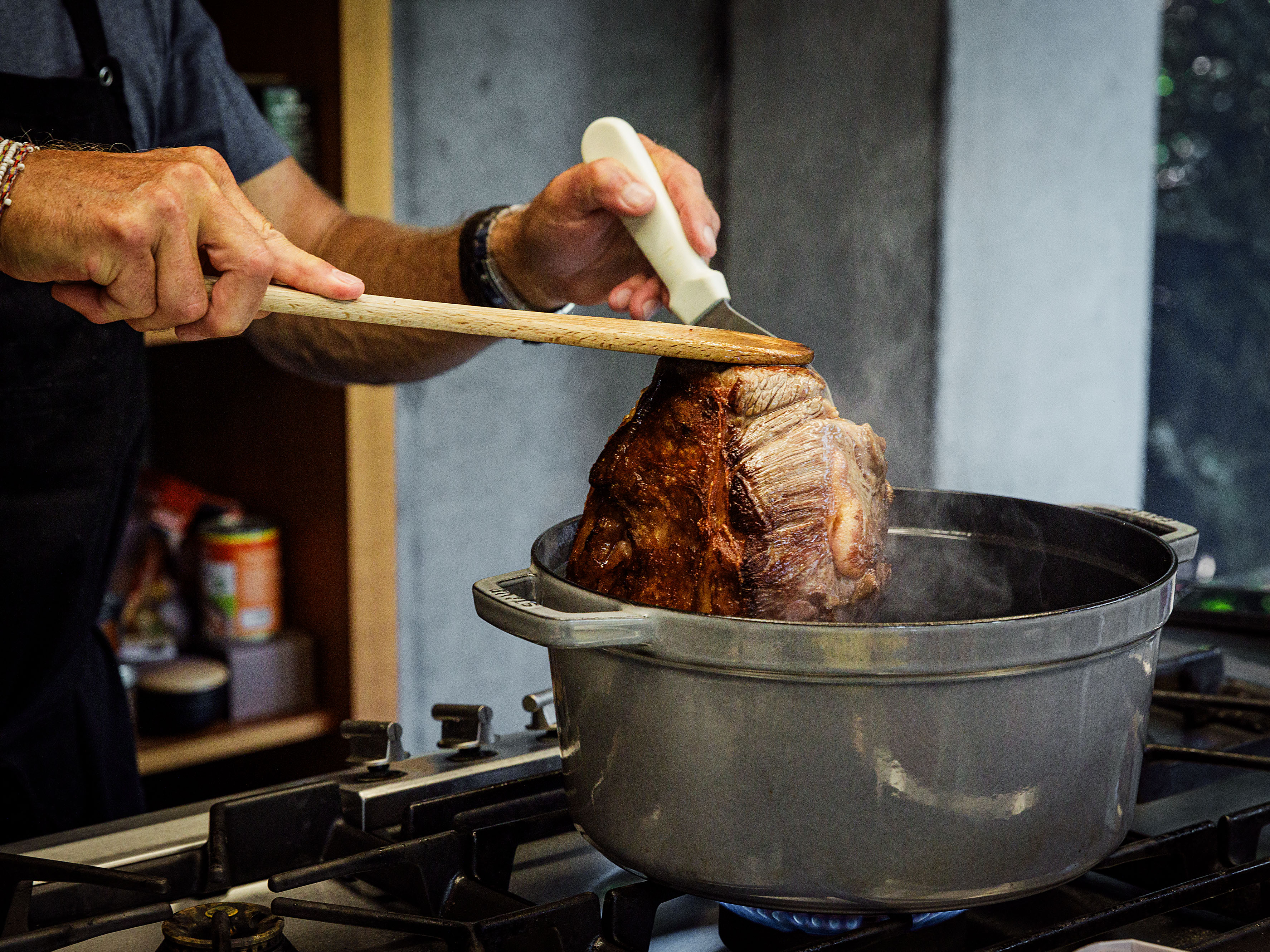 Schritt 1: Vorbereiten für Brasato all'Amarone 